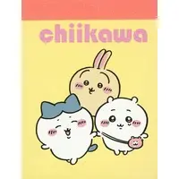 Stationery - Memo Pad - Chiikawa / Chiikawa & Usagi & Hachiware