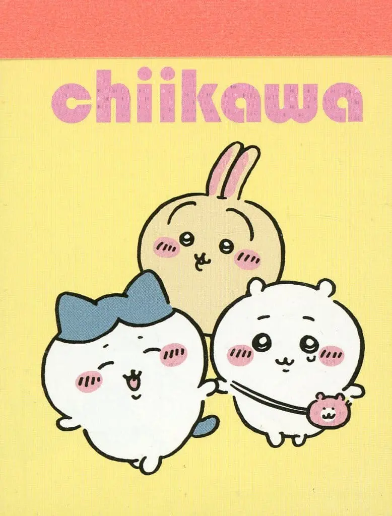 Stationery - Memo Pad - Chiikawa / Chiikawa & Usagi & Hachiware