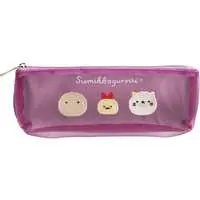 Stationery - Pen case - Sumikko Gurashi / Tonkatsu (Capucine) & Ebifurai no Shippo (Nulpi Chan) & Neko (Gattinosh)