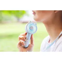 Handheld Fan - Chiikawa / Shisa & Used Bookstore (Kani-chan)