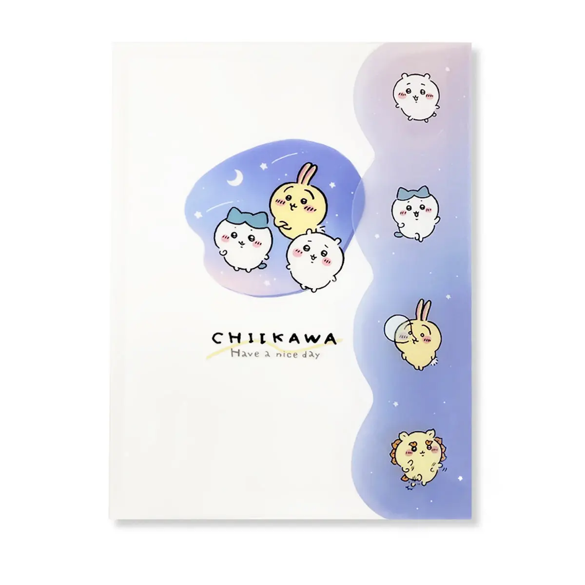 Stationery - Plastic Folder (Clear File) - Chiikawa