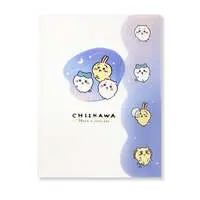 Stationery - Plastic Folder (Clear File) - Chiikawa