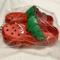 Red Strawberry Sandals - Japan L size