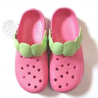 Pink Strawberry Sandals - Japan L size