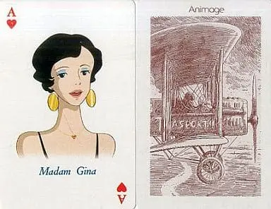 Playing cards - Porco Rosso