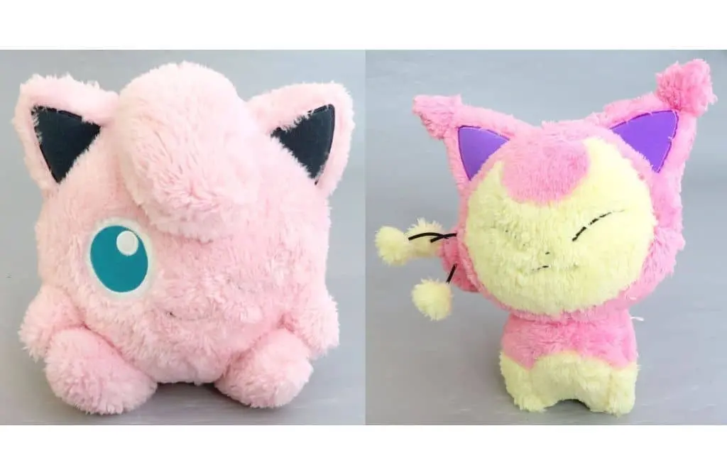 Plush - Pokémon / Skitty & Jigglypuff
