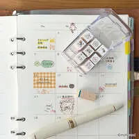 Stationery - Storage Box - Calendar - Stamp - mofusand / Samenyan