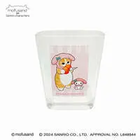 Tumbler, Glass - Accessory case - mofusand / My Melody