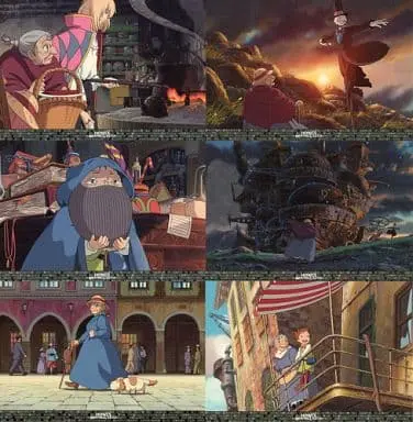 Postcard - Howl's Moving Castle