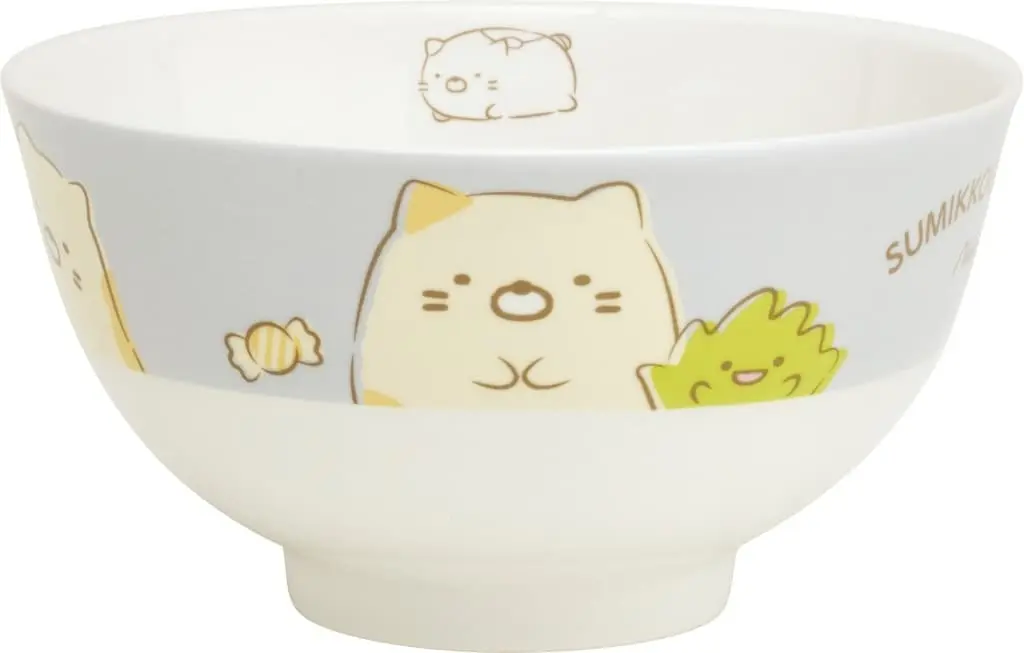 Rice bowl - Sumikko Gurashi / Neko (Gattinosh) & Zasso (Pastito)