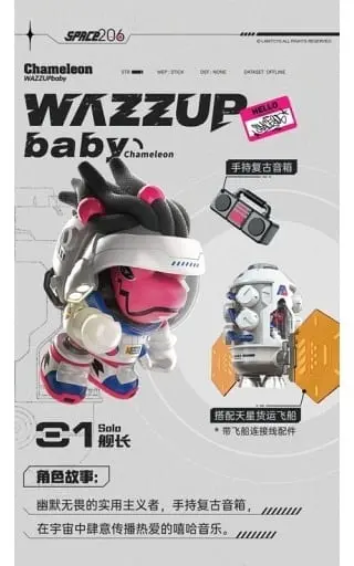 Trading Figure - Storage Box - WAZZUP BABY