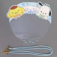 Paper fan Cover - Sanrio / Pom Pom Purin & Cinnamoroll & Pochacco