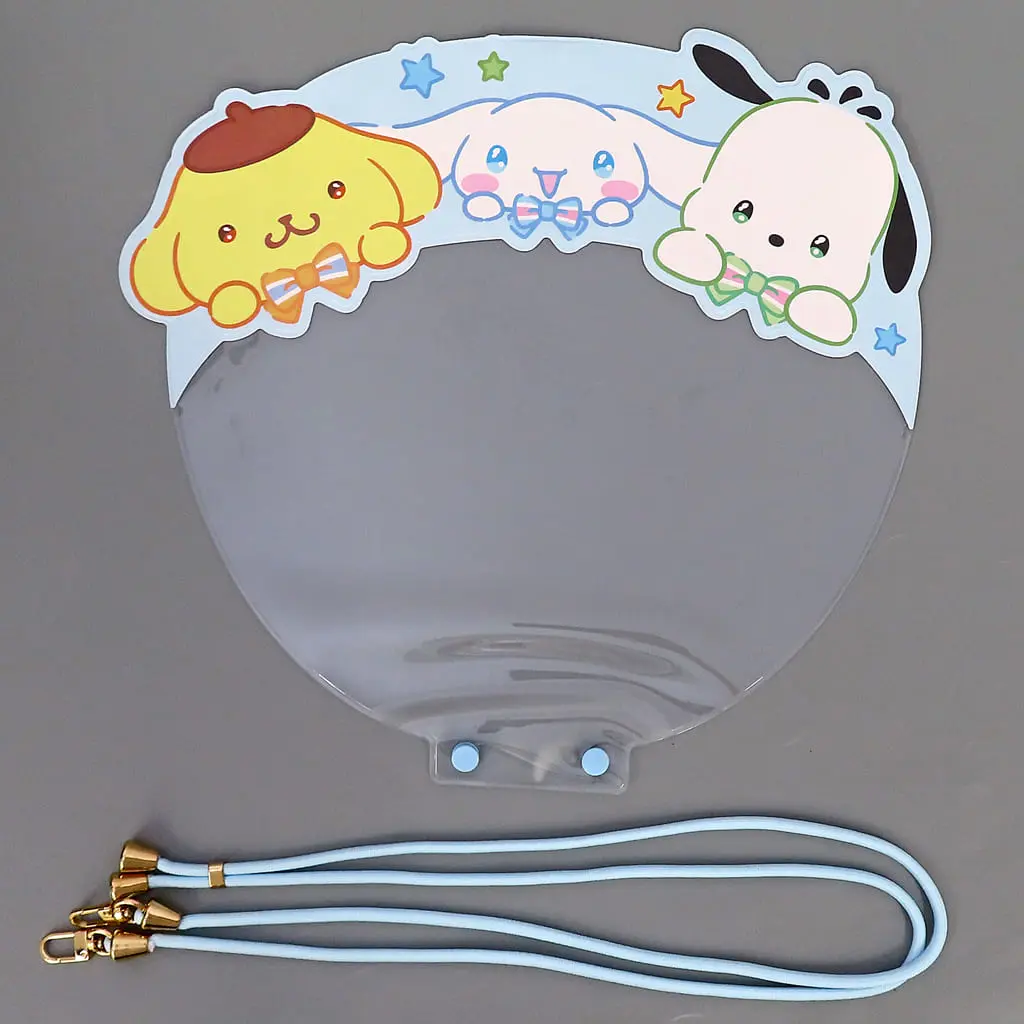 Paper fan Cover - Sanrio / Pom Pom Purin & Cinnamoroll & Pochacco