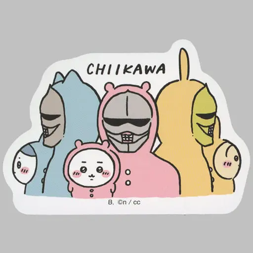 Stickers - Chiikawa / Chiikawa & Usagi & Hachiware & Yoroi-san