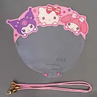 Paper fan Cover - Sanrio / My Melody & Hello Kitty & Kuromi