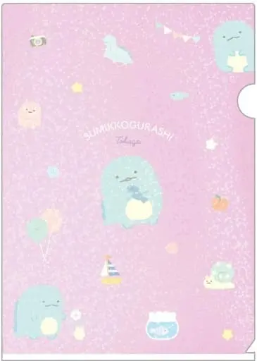 Stationery - Plastic Folder (Clear File) - Sumikko Gurashi / Tokage