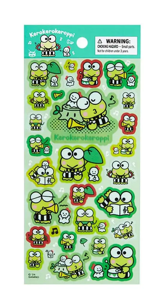 Stickers - Sanrio characters / Kero Kero Keroppi