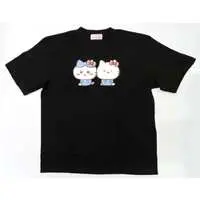 Clothes - Hoodie - T-shirts - Chiikawa / Hello Kitty & Hachiware Size-L