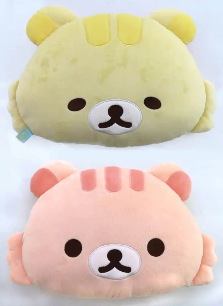 Plush - Cushion - RILAKKUMA / Sakura no Korisu & Lemon no Korisu