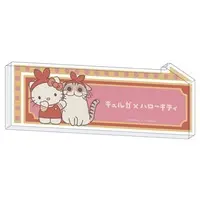 Acrylic stand - Yoru wa Neko to Issho / Hello Kitty