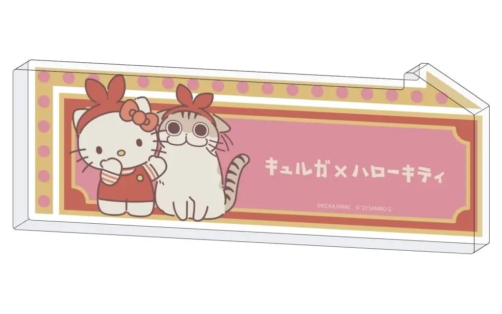 Acrylic stand - Yoru wa Neko to Issho / Hello Kitty