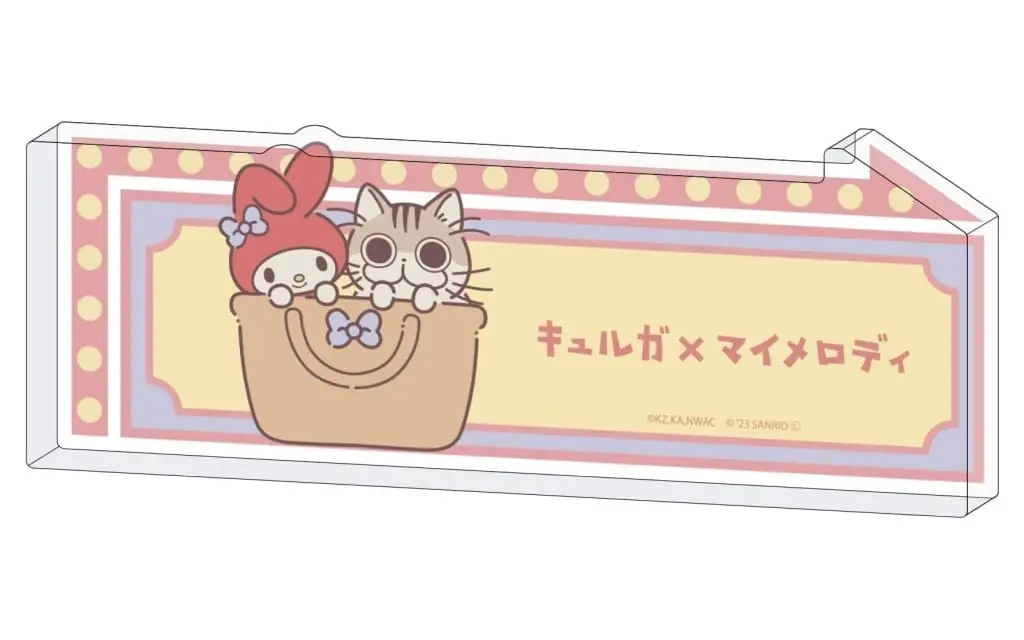 Acrylic stand - Yoru wa Neko to Issho / My Melody