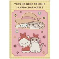 Stationery - Postcard - Yoru wa Neko to Issho / Kyuruga