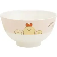 Rice bowl - Sumikko Gurashi / Ebifurai no Shippo (Nulpi Chan) & Aji Furai no Shippo