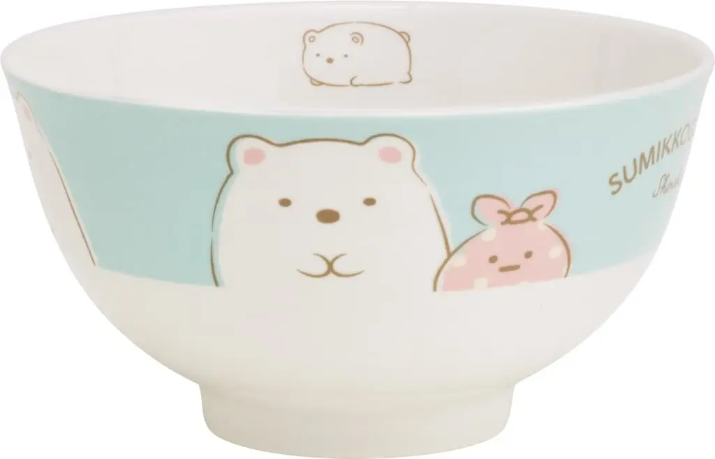 Rice bowl - Sumikko Gurashi / Shirokuma & Furoshiki