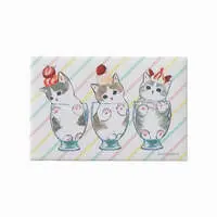 mofusand Square Magnet (Parfait)