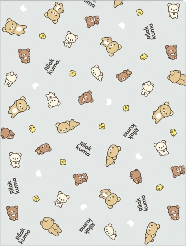 Stationery - Plastic Folder (Clear File) - RILAKKUMA