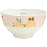 Rice bowl - Sumikko Gurashi / Ebifurai no Shippo (Nulpi Chan) & Aji Furai no Shippo