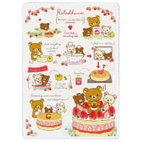 Stationery - Plastic Sheet - RILAKKUMA