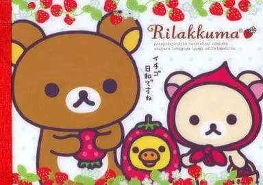 Stationery - Memo Pad - RILAKKUMA / Korilakkuma & Kiiroitori & Rilakkuma