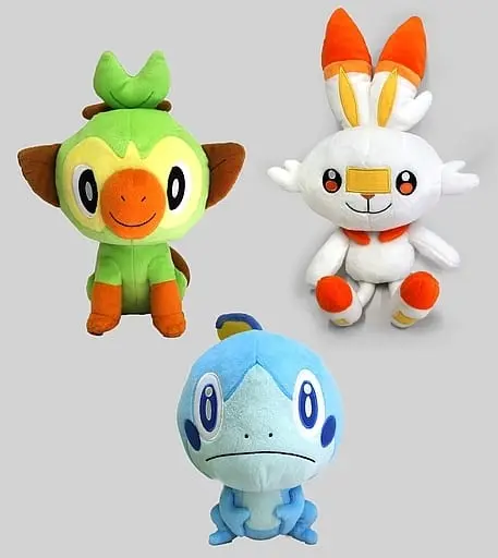 Plush - Pokémon / Scorbunny & Sobble & Grookey