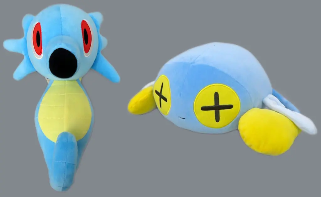 Plush - Pokémon / Horsea & Chinchou