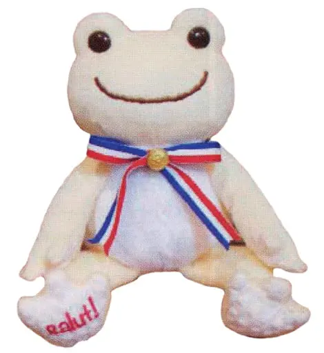 Plush - pickles the frog