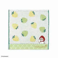 mofusand Towel handkerchief (strawberry green)