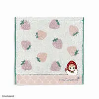 mofusand Towel handkerchief (strawberry pink)