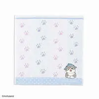 mofusand Towel handkerchief (blue and blue)