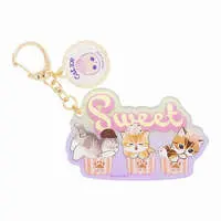 Key Chain - mofusand / Ice cream nyan