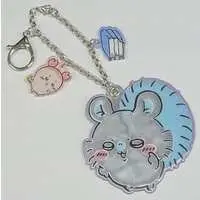 Key Chain - Chiikawa / Momonga & Used Bookstore (Kani-chan)