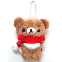 Plush - Badge - RILAKKUMA / Chairoikoguma