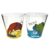 Tumbler, Glass - Castle in the Sky / Pazu & Sheeta