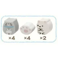 Eraser - Stationery - Accessory case - Sumikko Gurashi / Neko (Gattinosh)