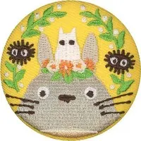 Badge - Brooch - My Neighbor Totoro / Susuwatari (All Blacky) & Big Totoro & Mini Totoro