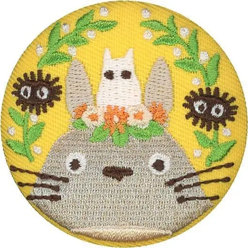 Badge - Brooch - My Neighbor Totoro / Susuwatari (All Blacky) & Big Totoro & Mini Totoro