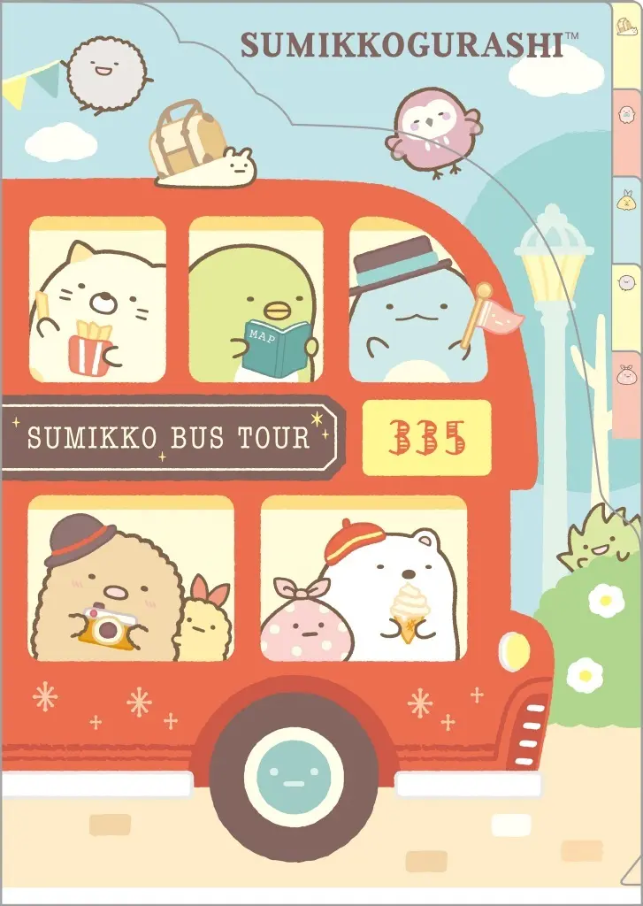 Stationery - Plastic Folder (Clear File) - Sumikko Gurashi