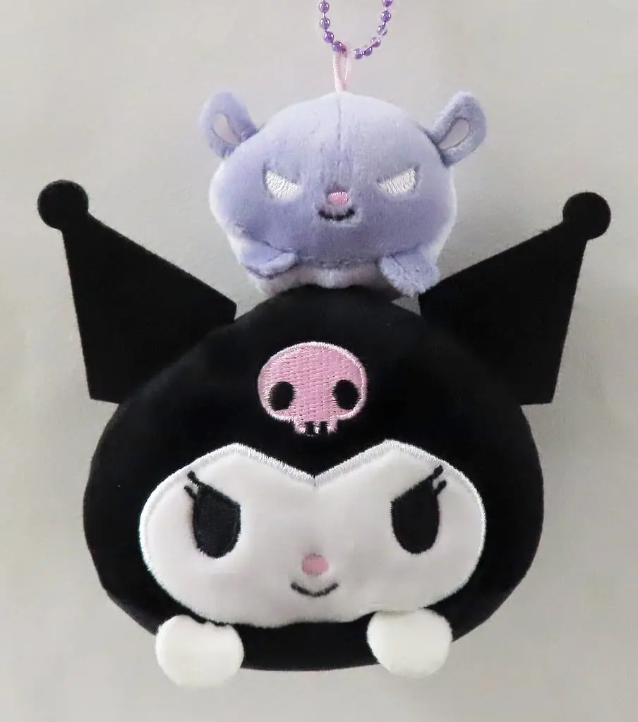 Key Chain - Plush - Plush Key Chain - Sanrio characters / Kuromi & Baku