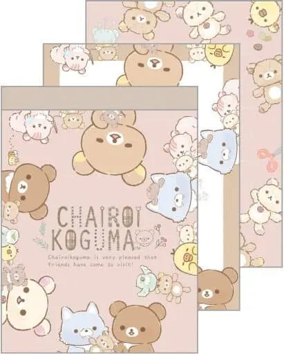 Stationery - Memo Pad - RILAKKUMA / Korilakkuma & Kiiroitori & Chairoikoguma & Rilakkuma